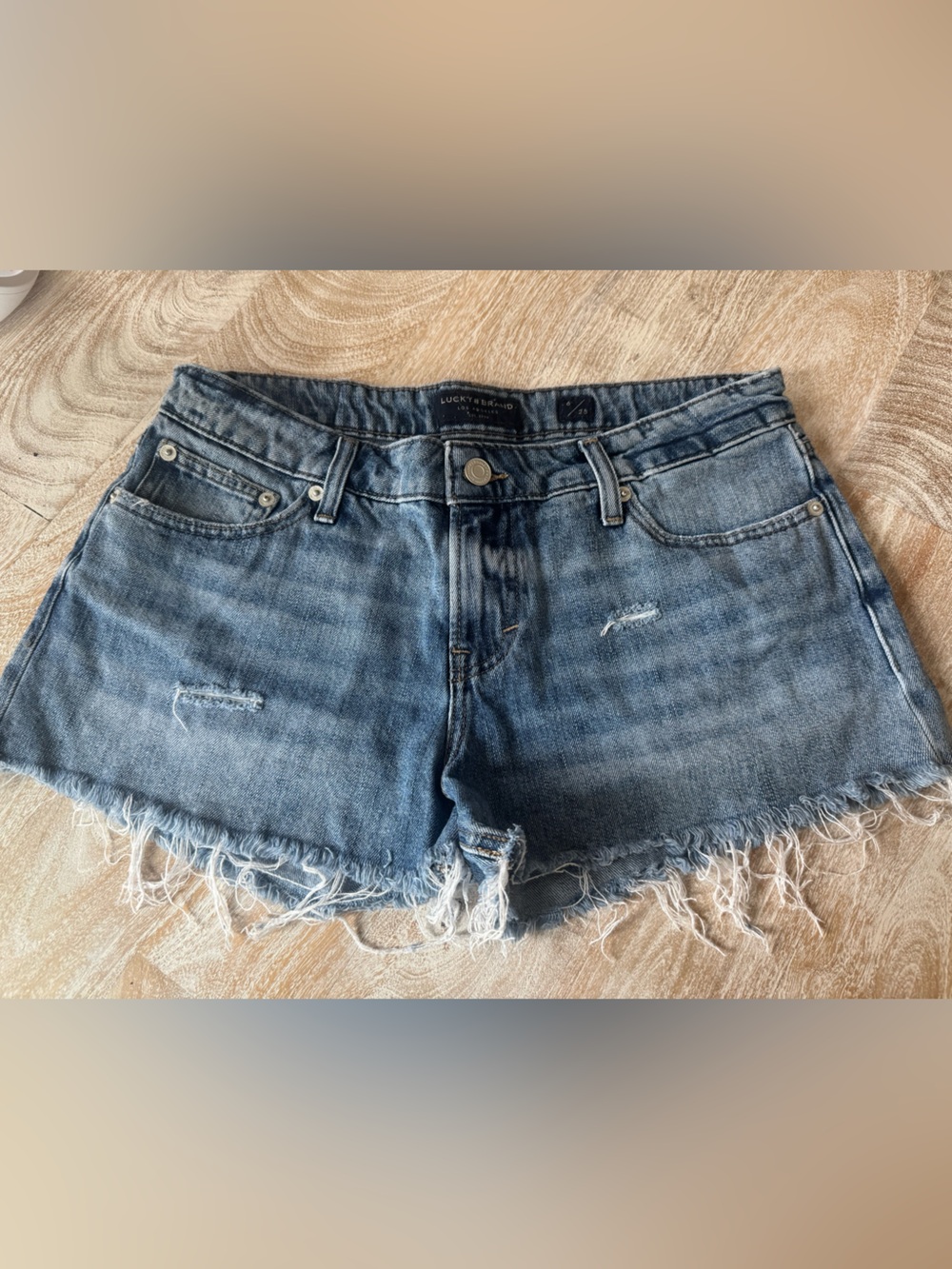 Lucky Brand The Cutoff denim cut offs